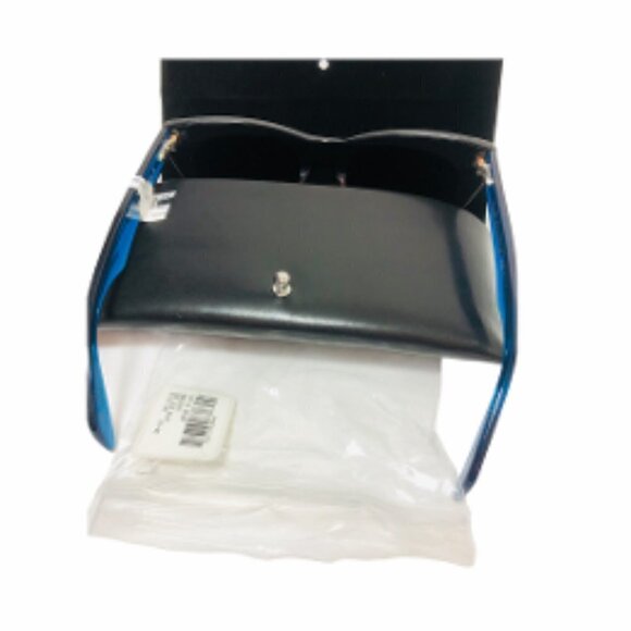 Rag & Bone Womens Cats Eye Blue Black Frame 54mm Sunglasses Case Included New main image 5